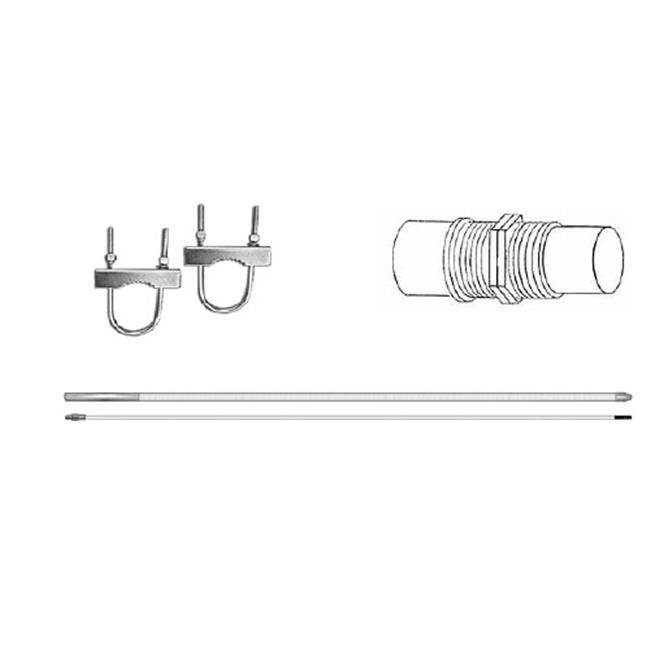 12' BASE STATION ANTENNA - RING TUNEABLE 2000 WATT