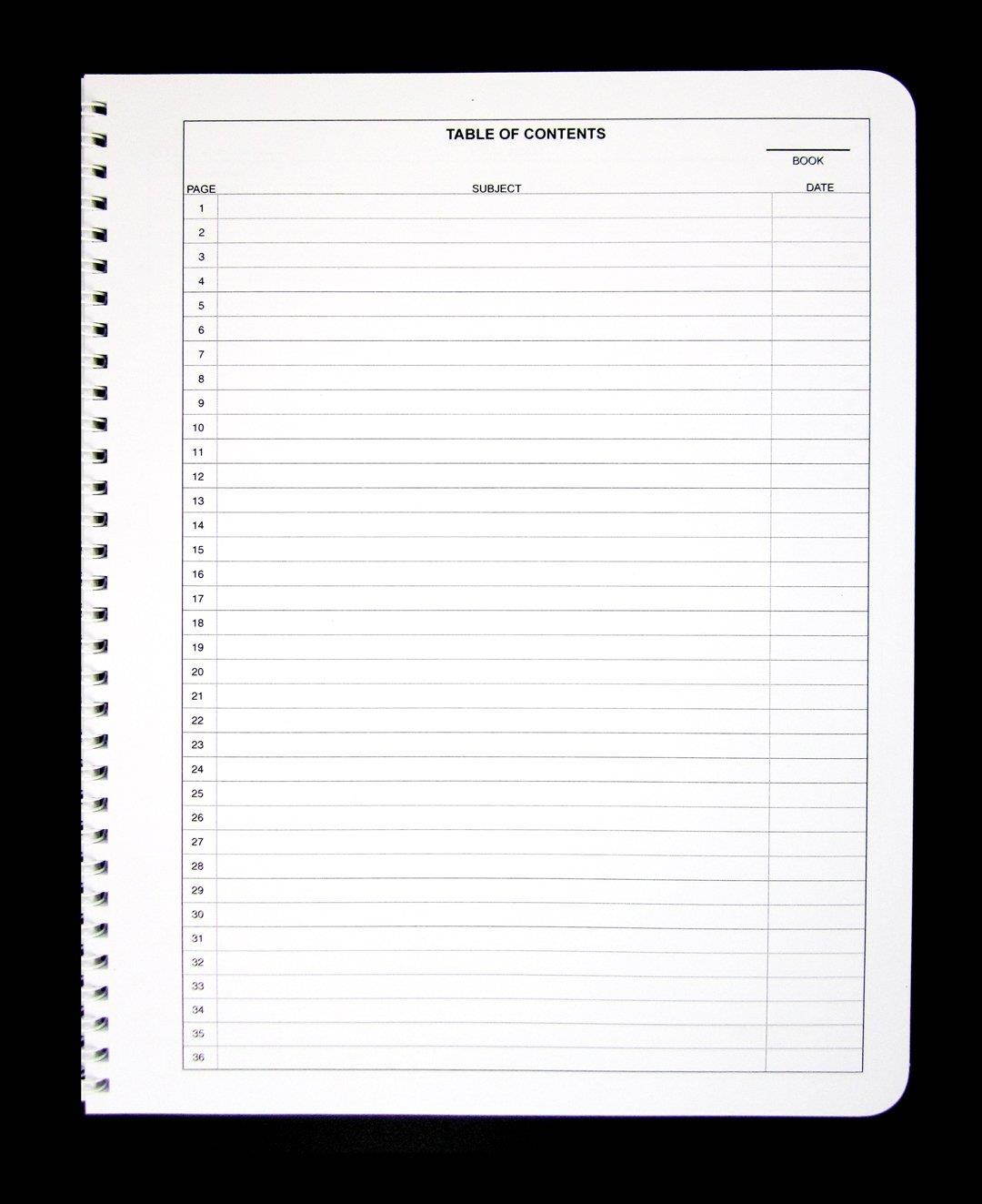 BookFactory Student Lab Notebook (Scientific Grid Format), 200 Pages [Wire-O Bound] (LAB-200-WTG)