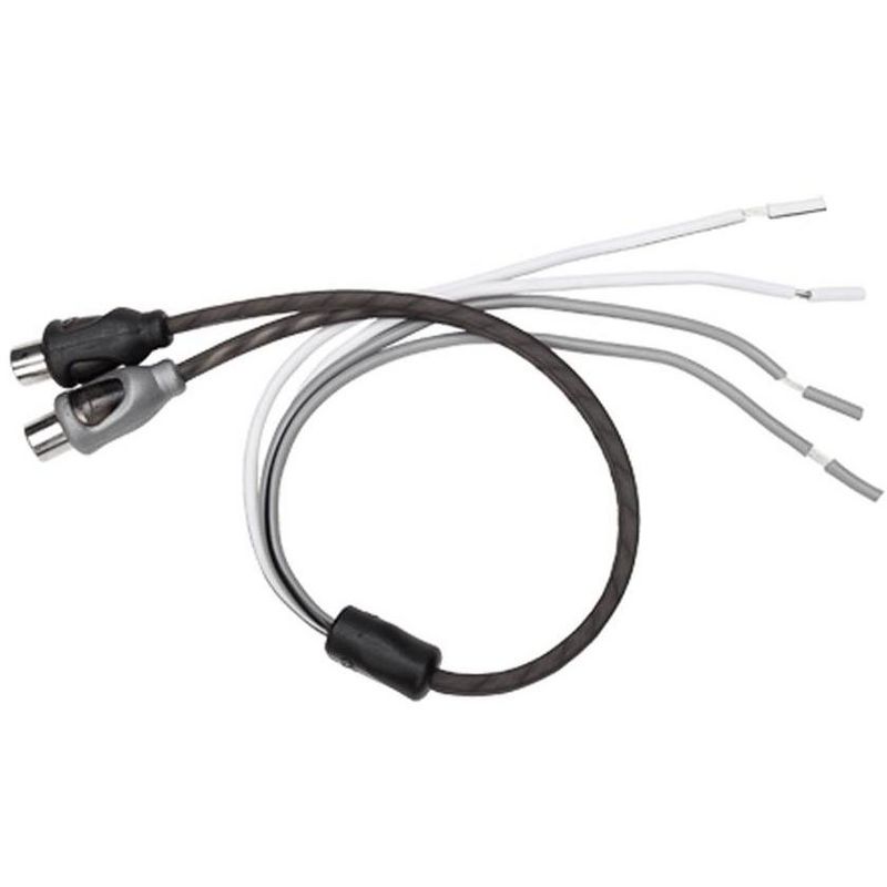 2) Rockford Fosgate RFIF2SW Speakers Line High Level to Female RCA Audio Inputs