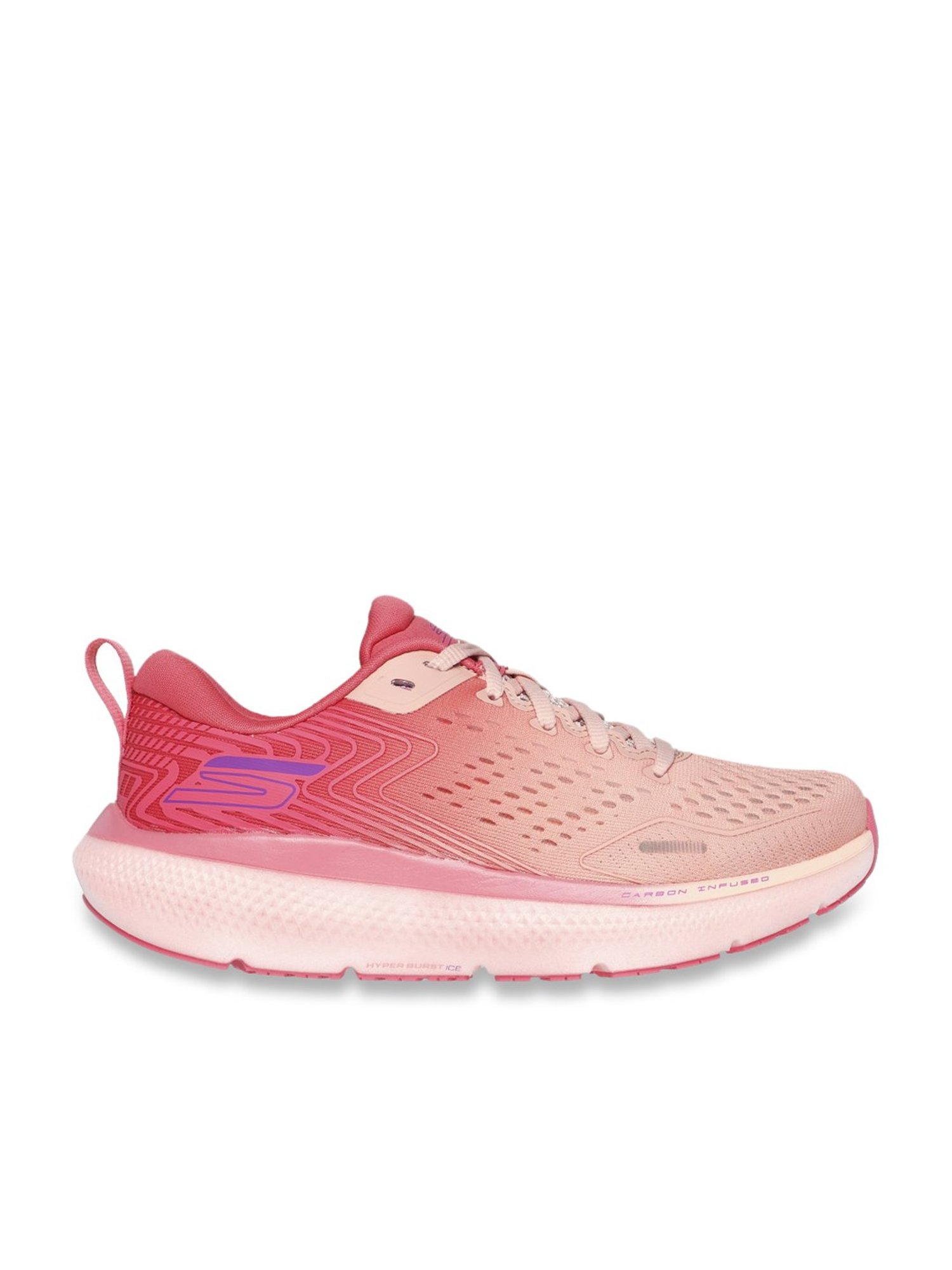 Skechers Women's GO RUN RIDE 11 Pink Running Shoes