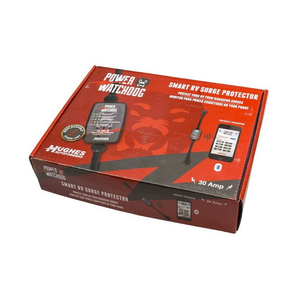 Hughes Autoformer PWD30 Power Watch Dog RV Bluetooth 30 Amp Surge Protector