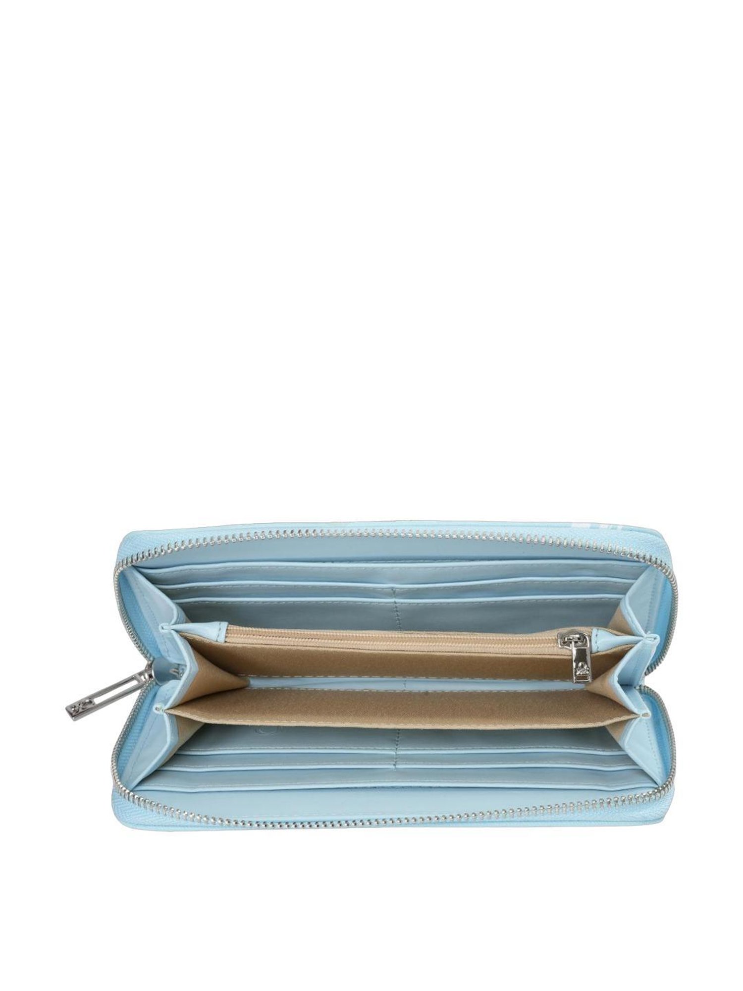 United Colors of Benetton Lili Light Blue Printed Wallet