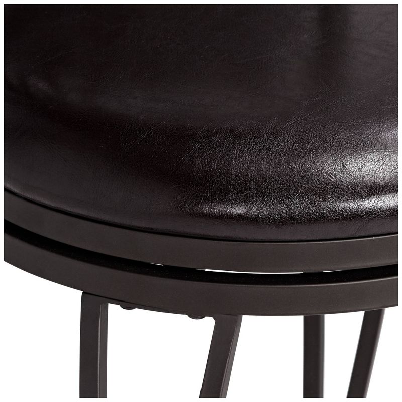 55 Downing Street Alberta 24" High Swivel Counter Stools Set of 2