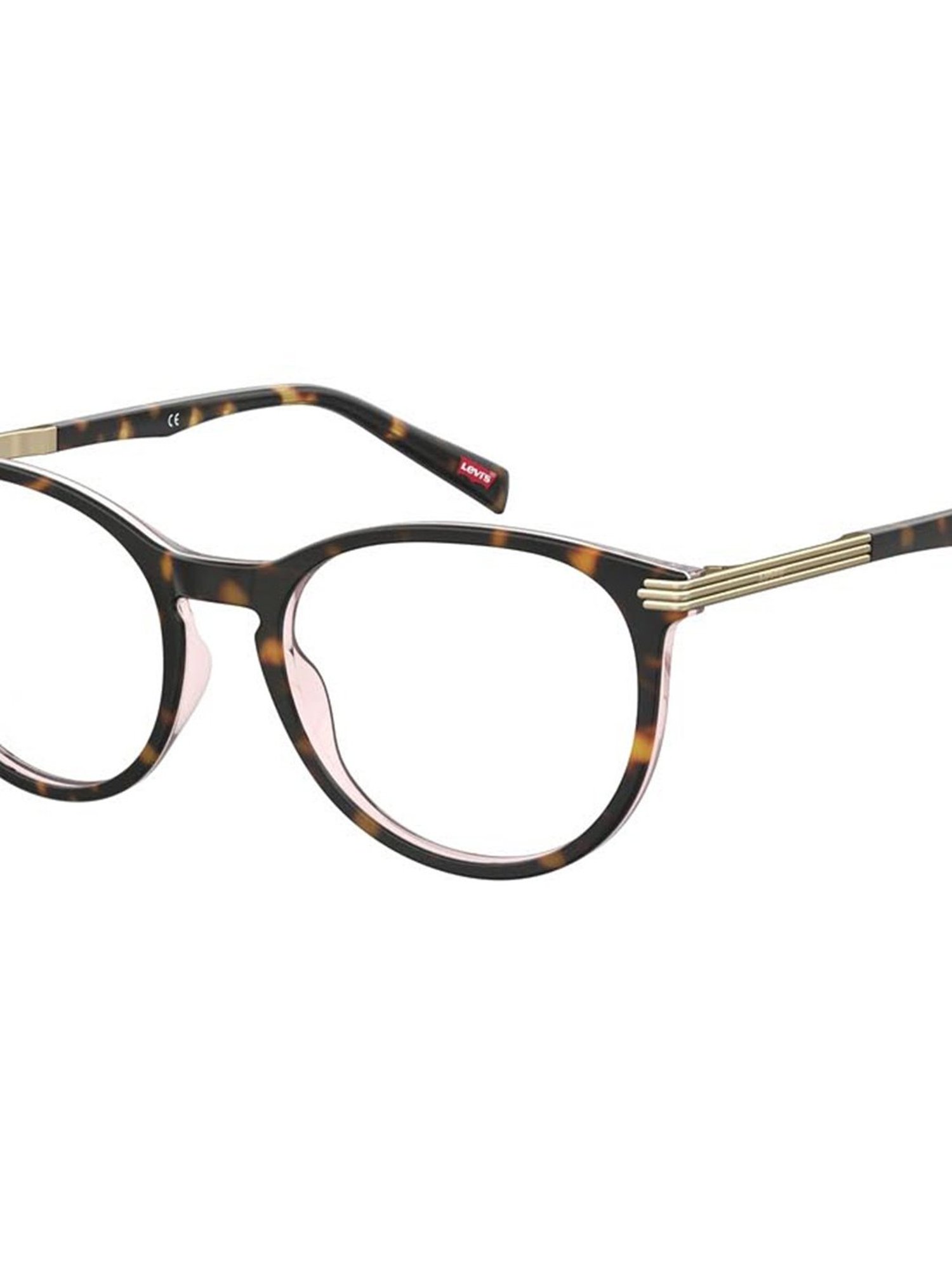 Levi's Brown Oval Eye Frames for Women