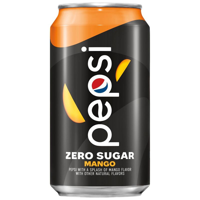 Pepsi Mango ZERO Soda - 12pk/12 fl oz Cans