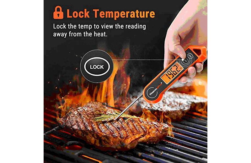 ThermoPro TP19H Digital Instant Read Meat Thermometer for Grilling BBQ Waterproof