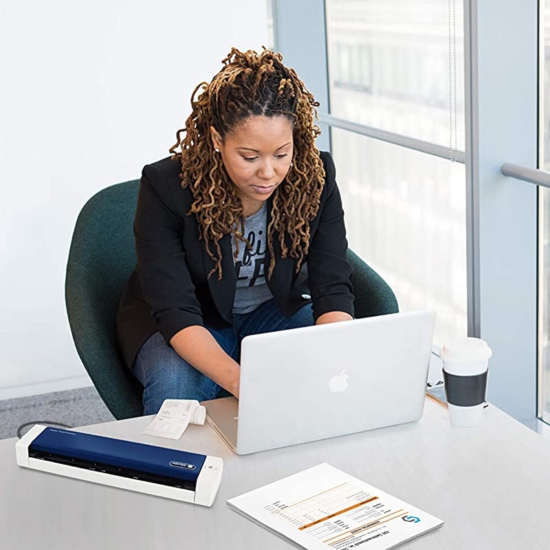 XTS-D Duplex Travel Scanner for PC and Mac, USB Powered Travel Scanner