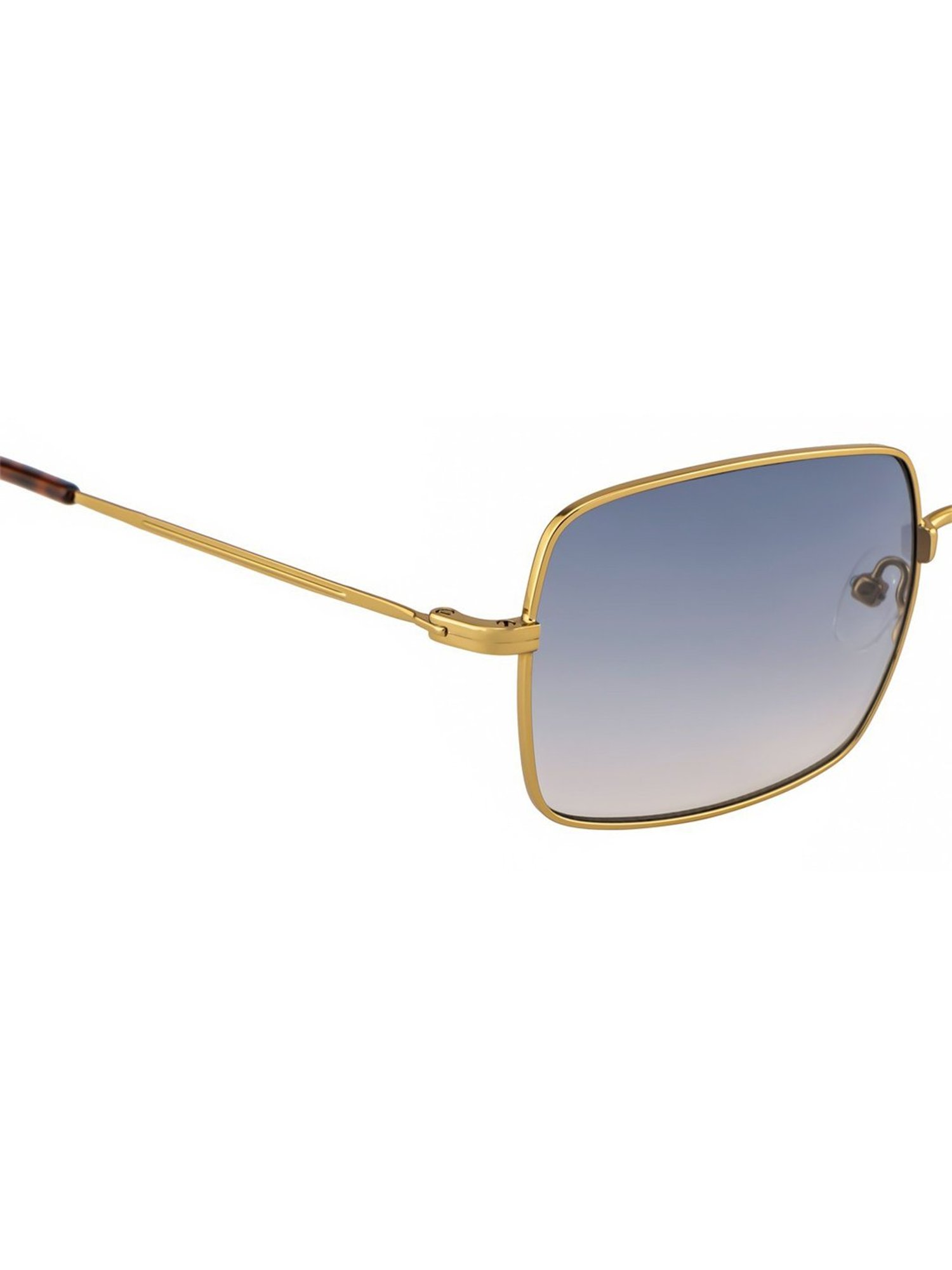 Opium Blue Rectangular Sunglasses for Women