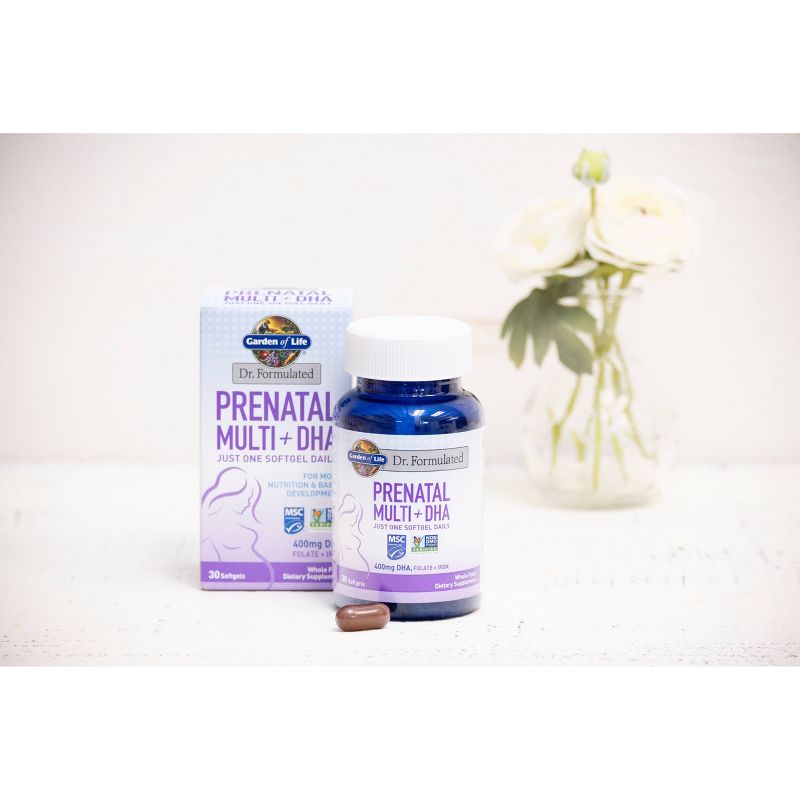 Garden of Life Dr. Formulated Prenatal Multi + DHA Softgels - 30ct