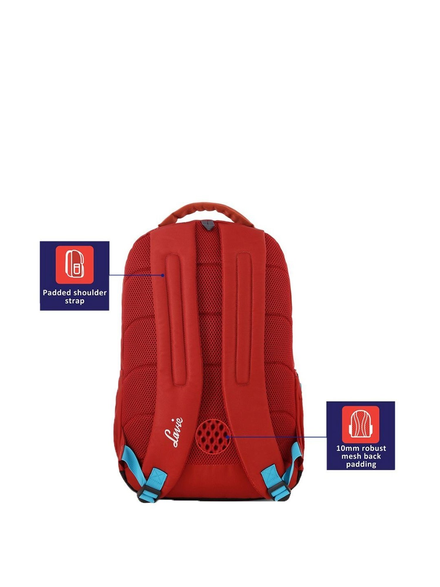 LAVIE SPORT Atlantis Red Medium Laptop Backpack