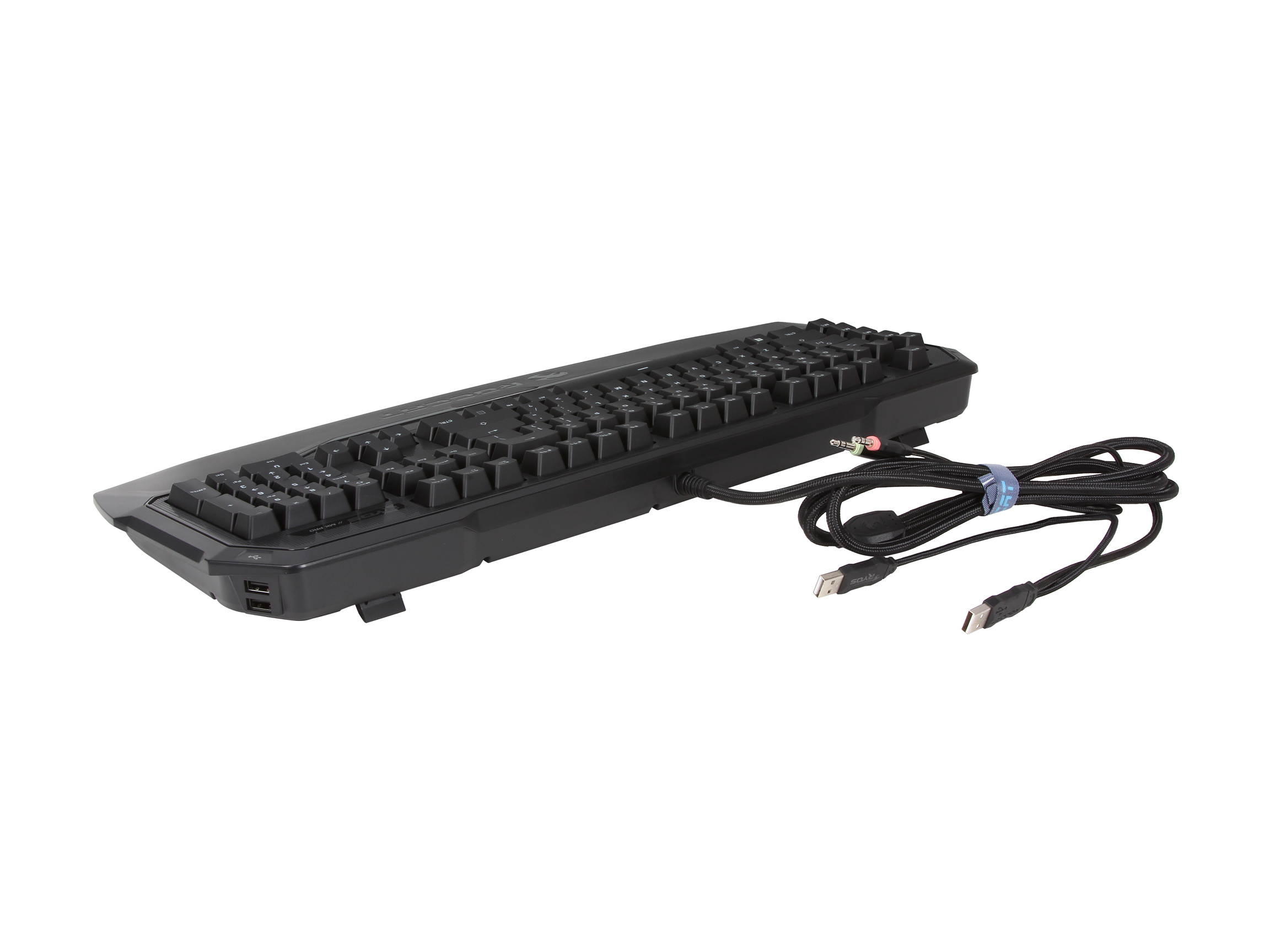 ROCCAT ROC-12-851-BE Ryos MK Pro Mechanical Keyboard with Per-key Illumination - Blue Cherry MX Key Switch