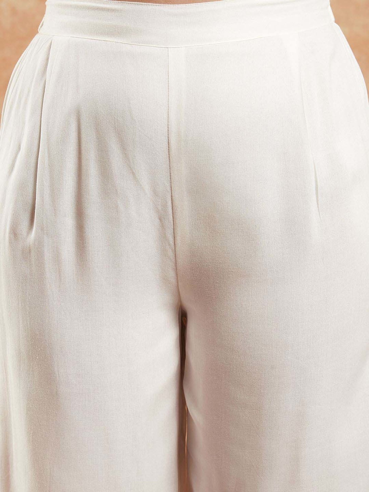 Inweave Blue & White Striped Kurta & Pant Set