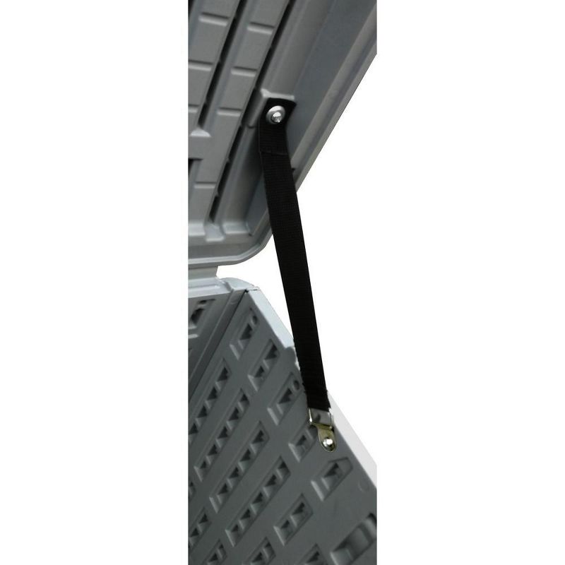 Resin Wicker Deck Box 73 Gallon - Brown - Suncast