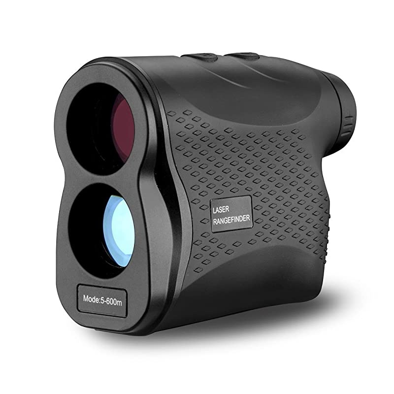 Laser Rangefinder,6X Magnification 656 Yards Waterproof Laser Range finder for Hunting and Golf with Accurate Range Scan, Slope, Pinseeker, Fog, Speed and Distance Measure
