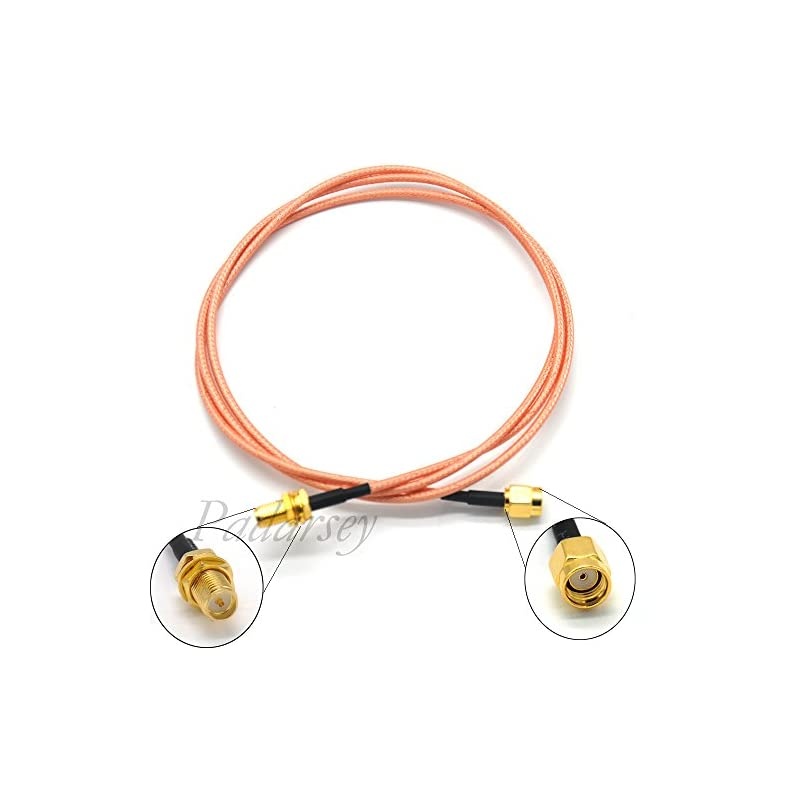 100cm FPV Antenna Extension Cable RPSMA Male to RPSMA Female Antenna Adapter