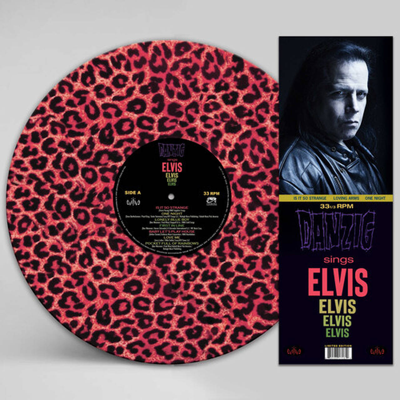 Danzig Danzig Sings Elvis LP (Pink Leopard Print Picture Disc) (Vinyl)