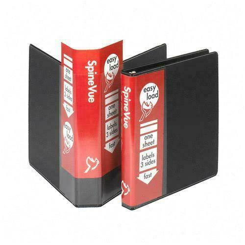 Cardinal Spinevue Locking Round Ring Binder - Letter - 8.50" X 11" - 250 Sheet