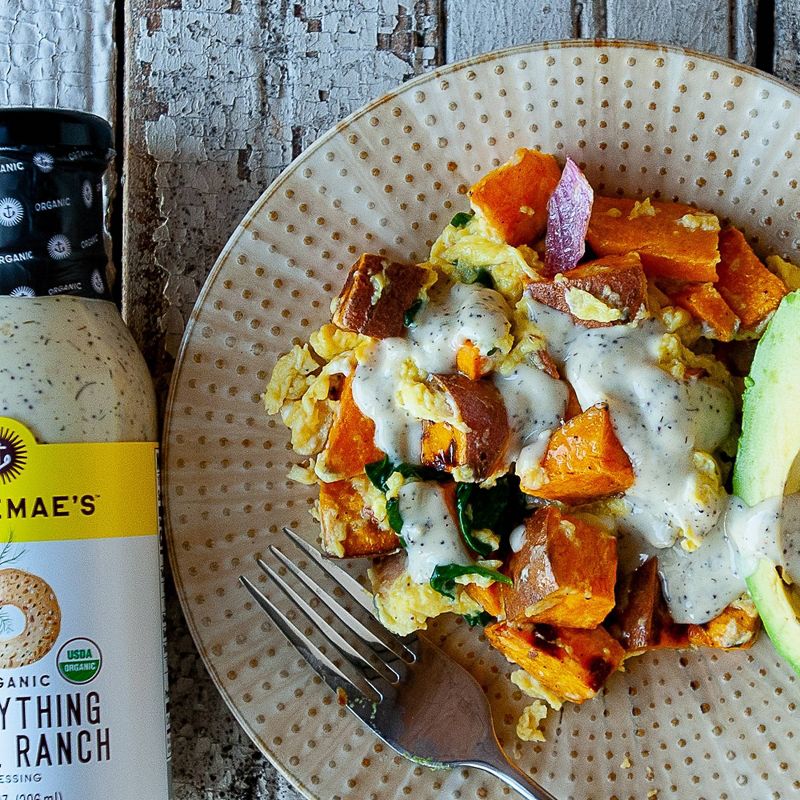 Tessemae's Organic Everything Bagel Ranch Dressing - 10 fl oz