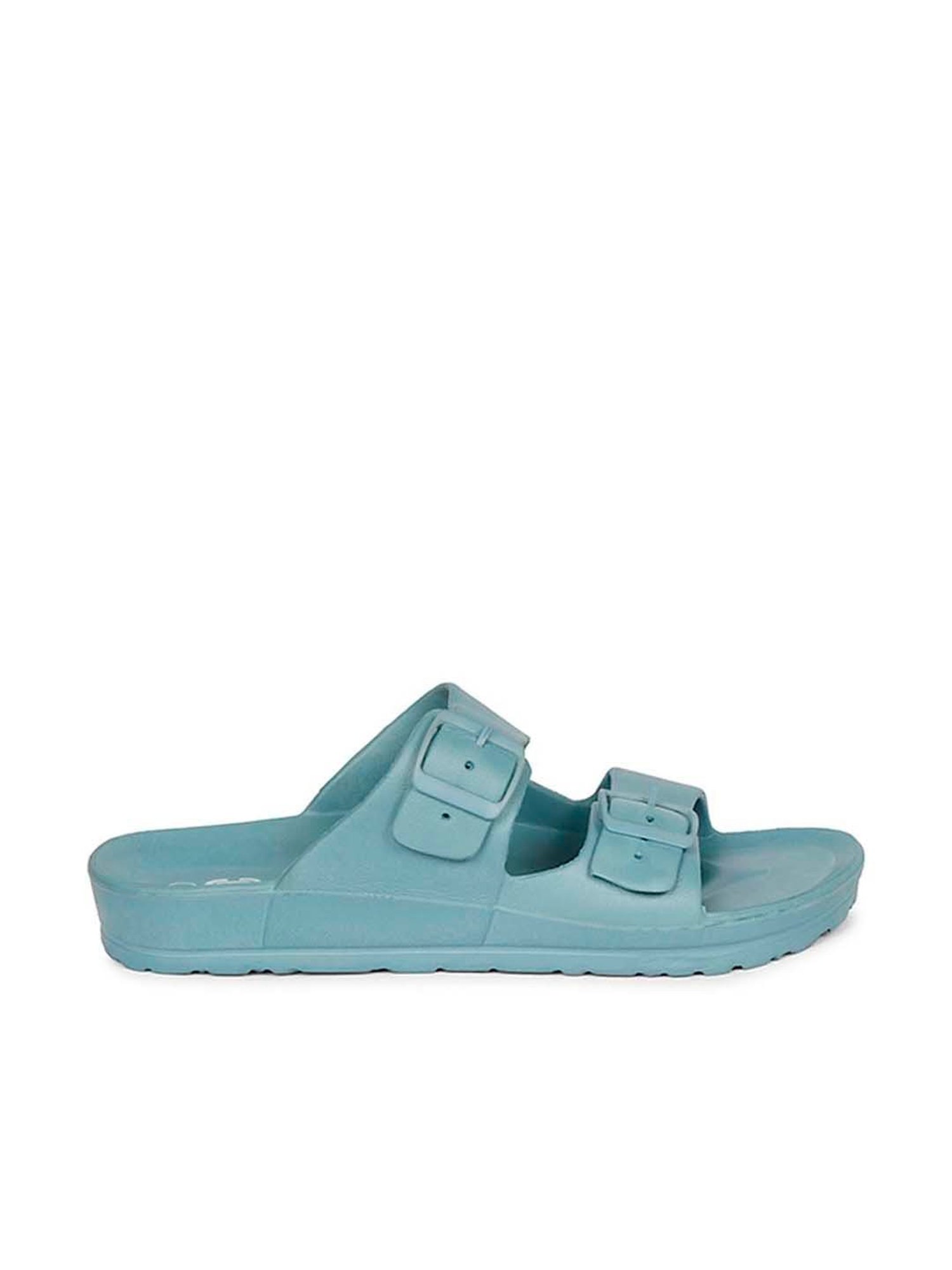 Mozafia Men's Peacock Bue Casual Sandals