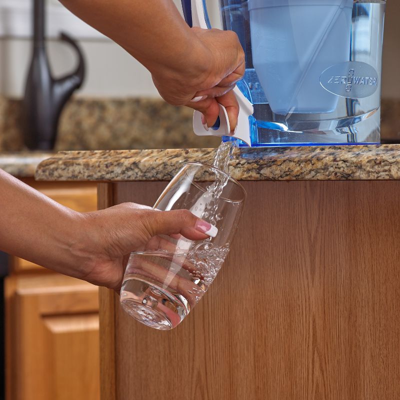 Brita Extra Large 18 Cup UltraMax Water Dispenser and Filter - BPA Free - Black