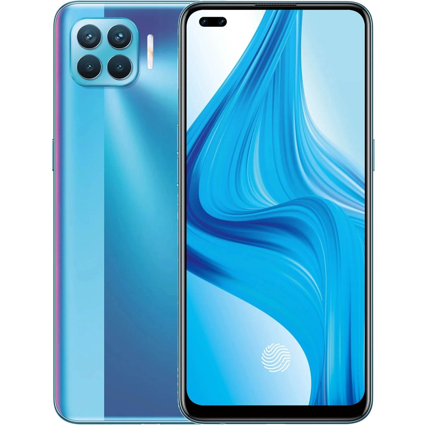 Oppo Reno4 Lite Dual-SIM 128GB ROM + 8GB RAM (GSM Only | No CDMA) Factory Unlocked 4G/LTE Smartphone (Black) - International Version