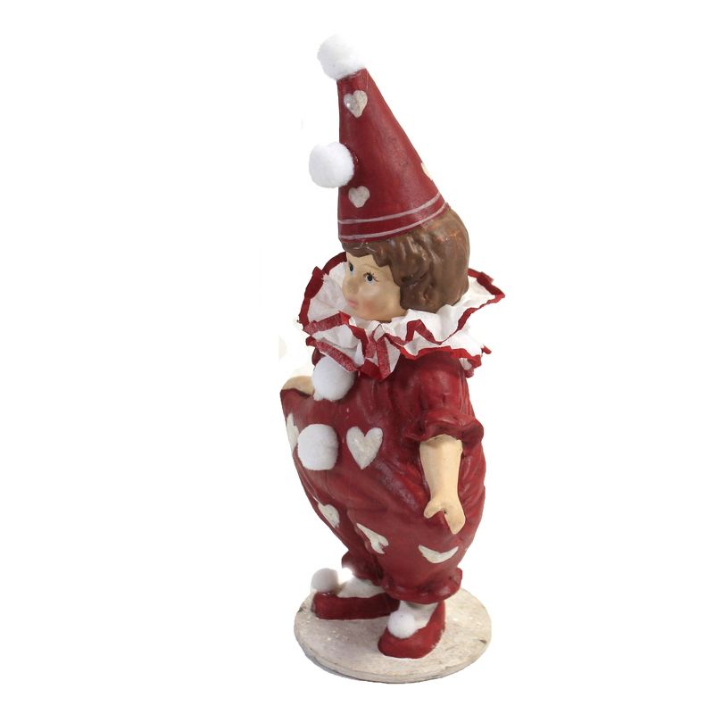 Valentine's Day 6.0" Valentine Clown Girl Hearts Love Bethany Lowe Designs, Inc.  -  Decorative Figurines
