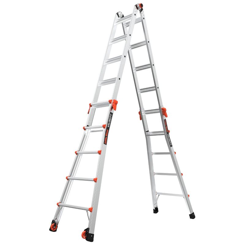 Little Giant Ladder Systems 300 lb ANSI Type IA rated Aluminum Ladder Gray