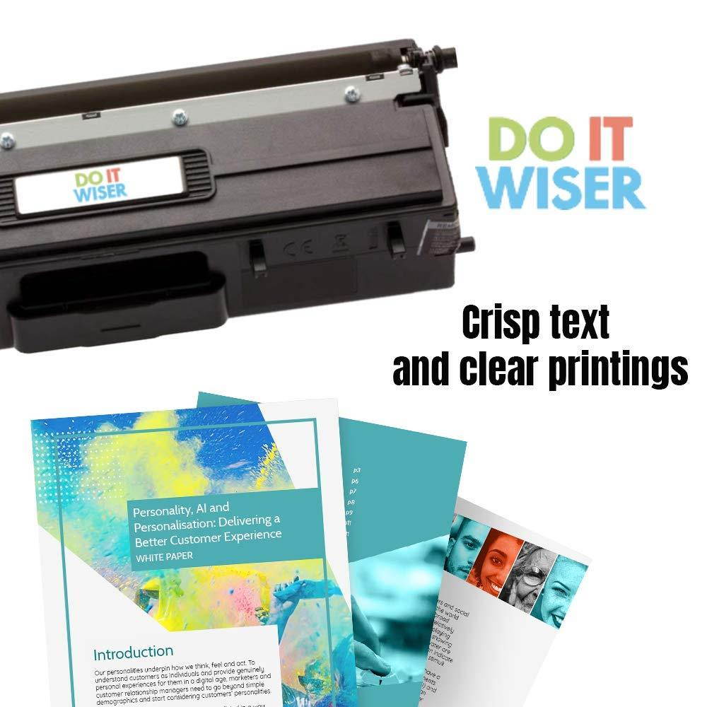 Do it Wiser TN436 TN 436 TN433 TN431 Compatible Toner for Brother MFC-L8900CDW HL-L8260CDW HL-L8360CDW HL-L8360CDWT MFC-L8610CDW MFC-L9750CDW | 4 Pack - 6,500 Pages Extra HIGH Yield