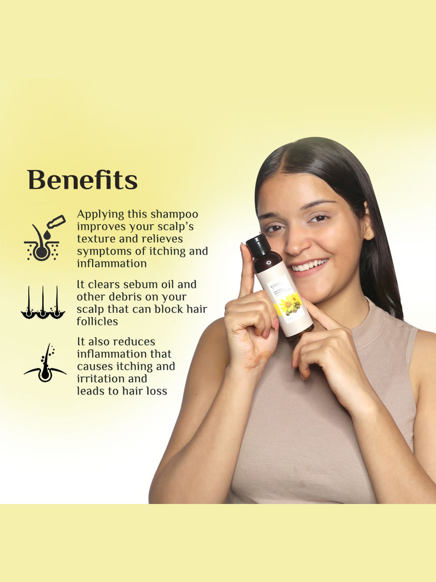 Richfeel Shampoo with Arnica - Pack of 4