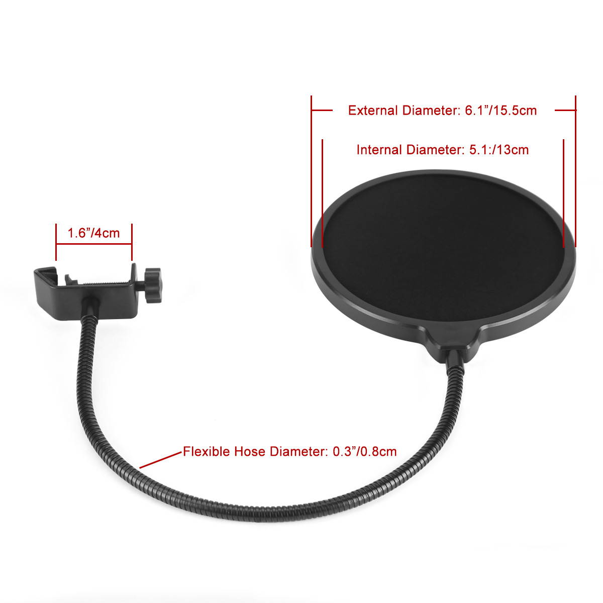 BM 800 Professional Condenser Microphone bm800 Audio Vocal recording for Computer karaoke Phantom power pop filter Sound card