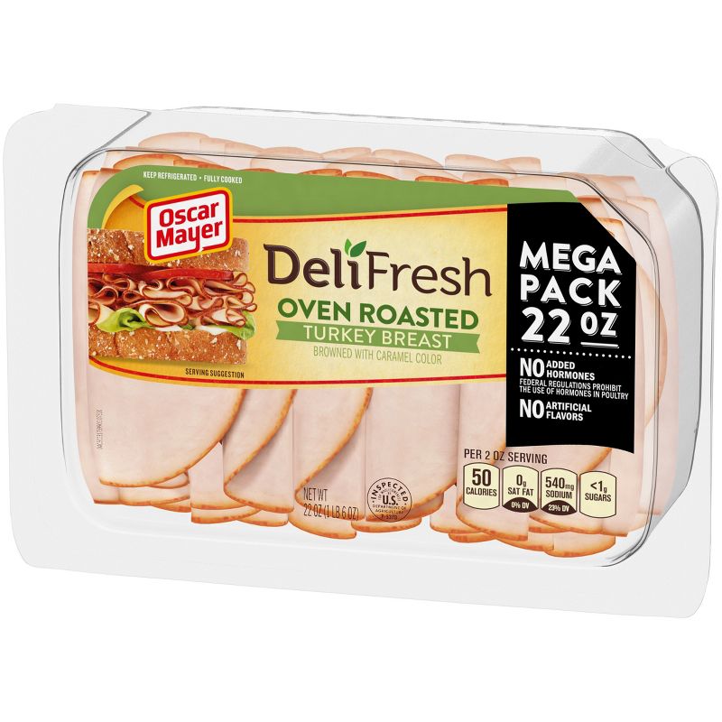 Oscar Mayer Deli Fresh Oven Roasted Turkey Breast - 22oz