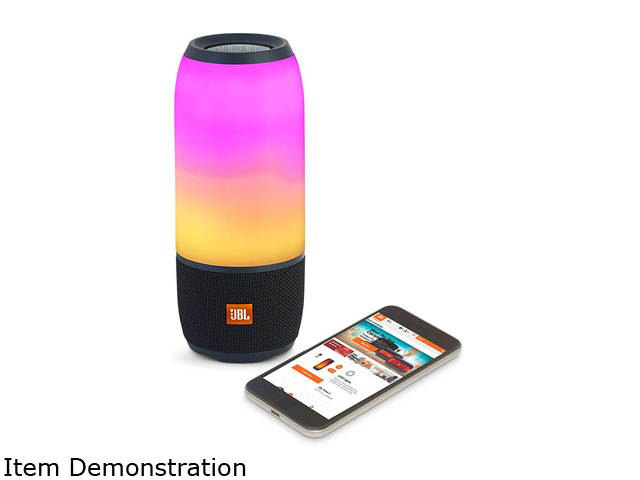 JBL Pulse 3 Portable Bluetooth Speaker (Black)