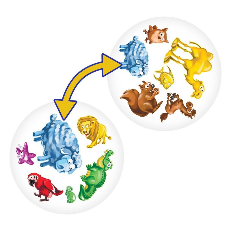 Asmodee Spot it: Animals Jr Card Game