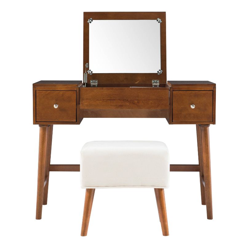 Salisbury Vanity w/Mirror White - Chique