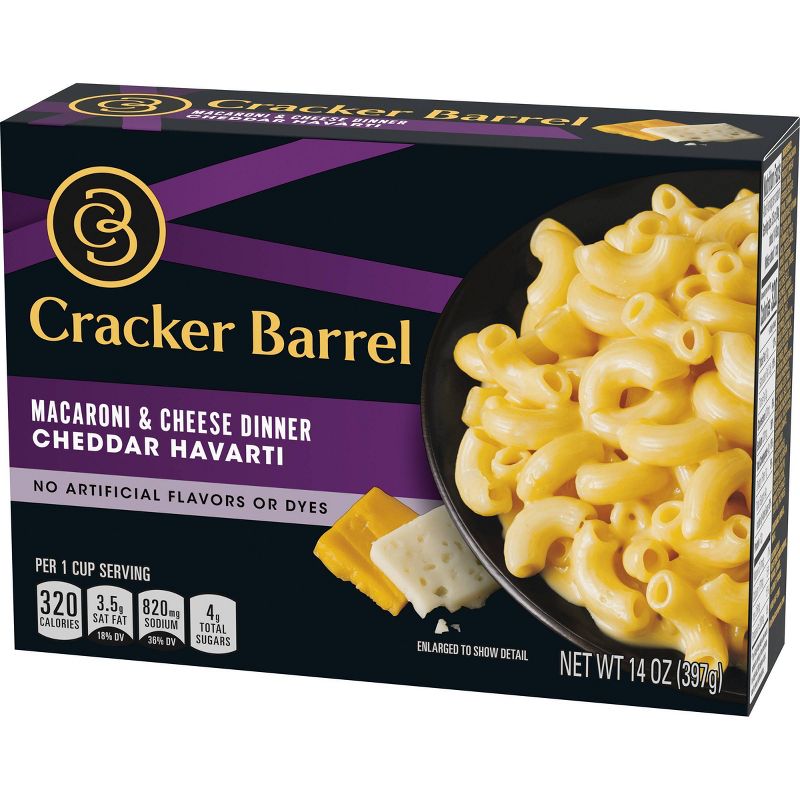 Cracker Barrel Cheddar Havarti Macaroni & Cheese Dinner - 14oz