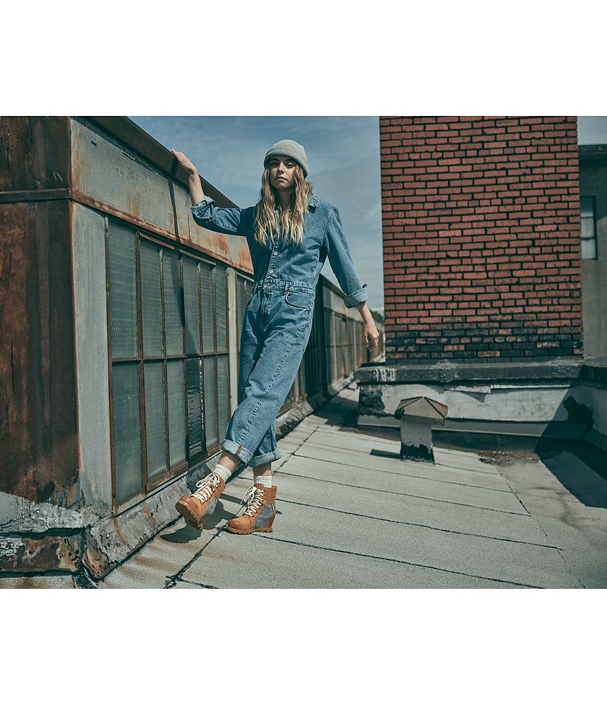 Sorel Joan of Arctic Lace-Up Wedge Lexi Booties