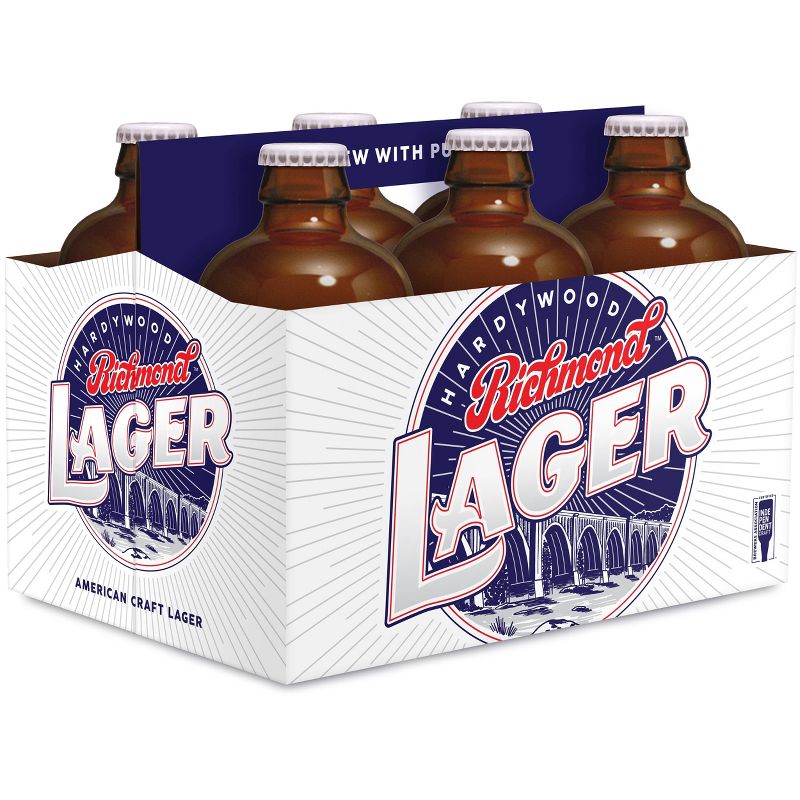 Hardywood Richmond Lager Beer - 6pk/12 fl oz Bottles
