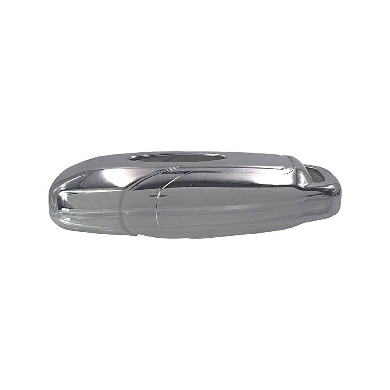 AutotechRemote Key TPU Shell Case Key Fob Cover fit Keyless Entry Car for Ford F150 F450 Mustang Fusion Lincoln MKZ MKC 1 PCS Silver