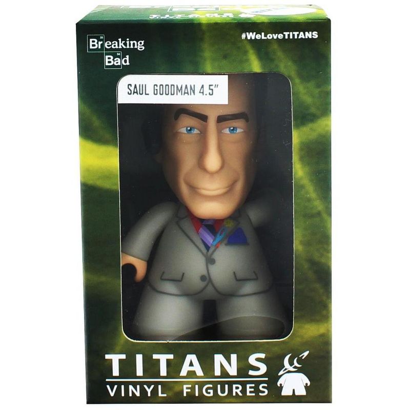 Titan Books Breaking Bad 4.5" Vinyl Figure Saul Goodman White Suit