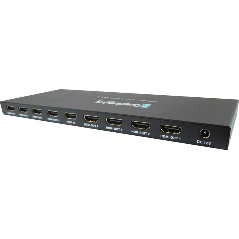 Comprehensive 1x8 HDMI Full UHD 4K60 18Gb Splitter - 4096 x 2160 - HDMI In - HDMI Out - Metal