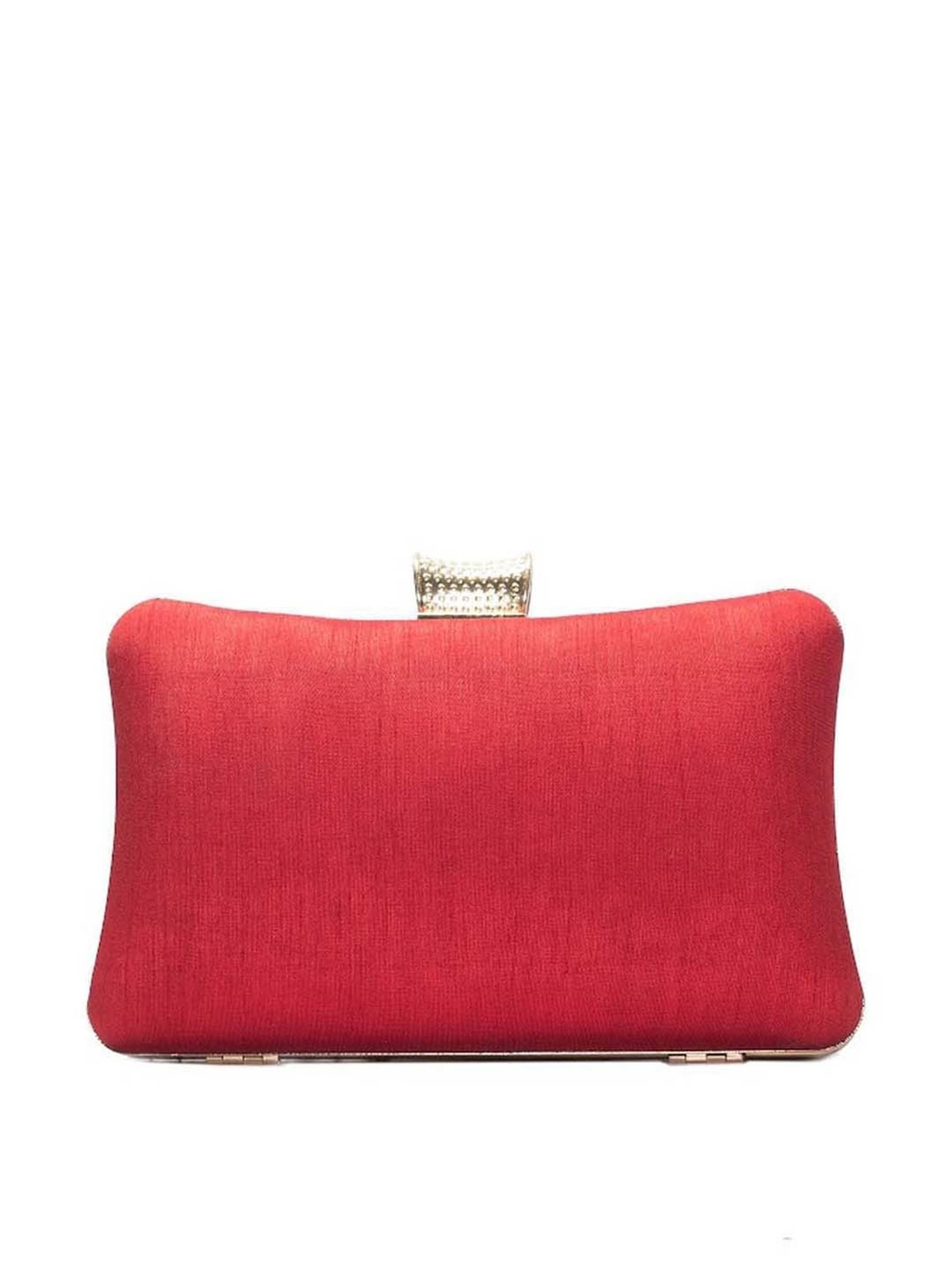 Sugarcrush Red Embellished Clutch