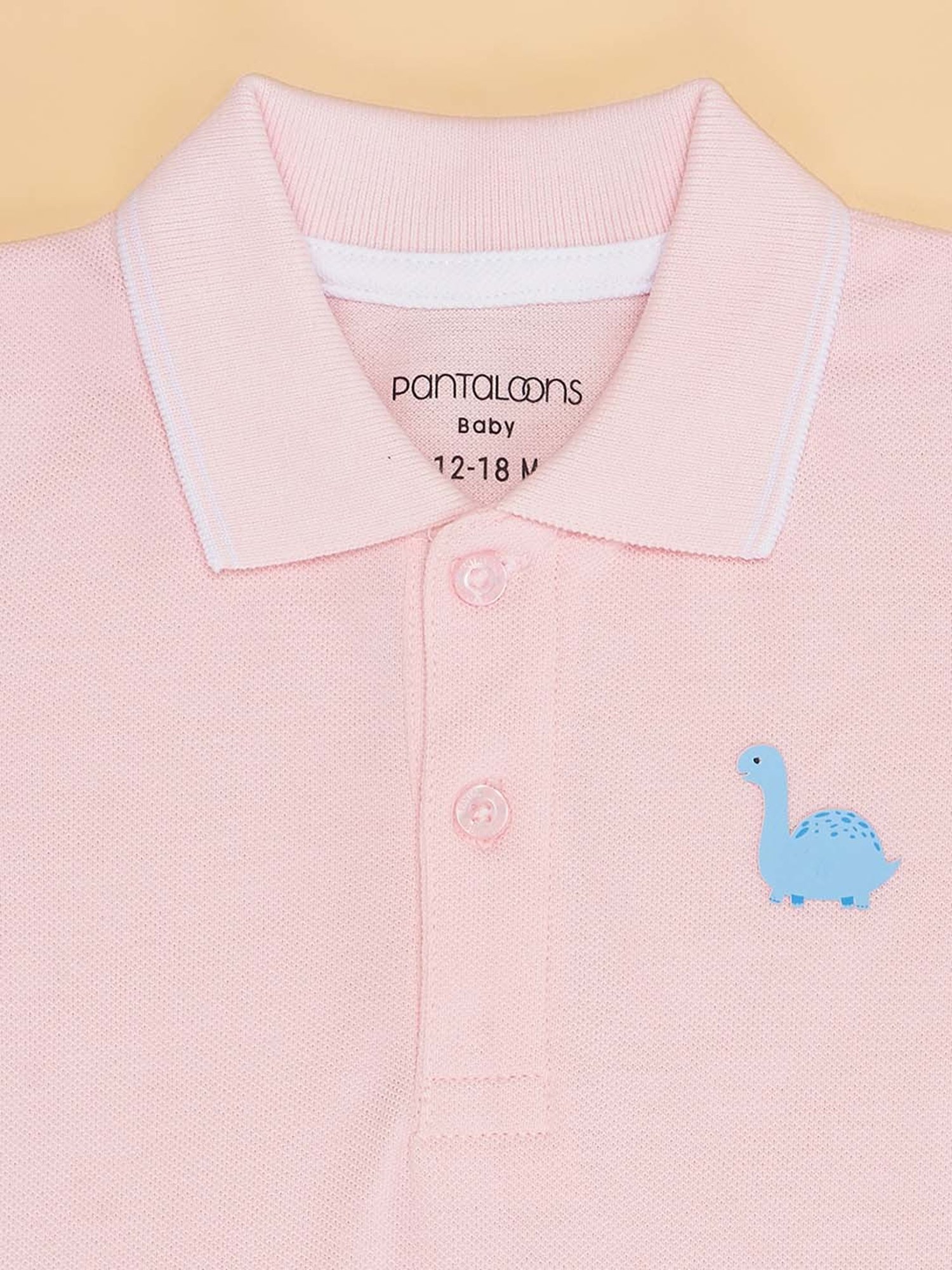 Ed-a-Mamma Baby Green Printed T-Shirt