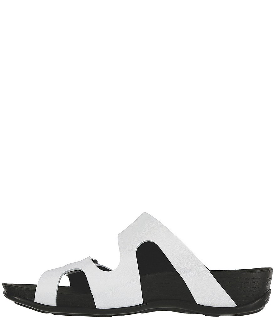 SAS Seaside Leather Slide Sandals