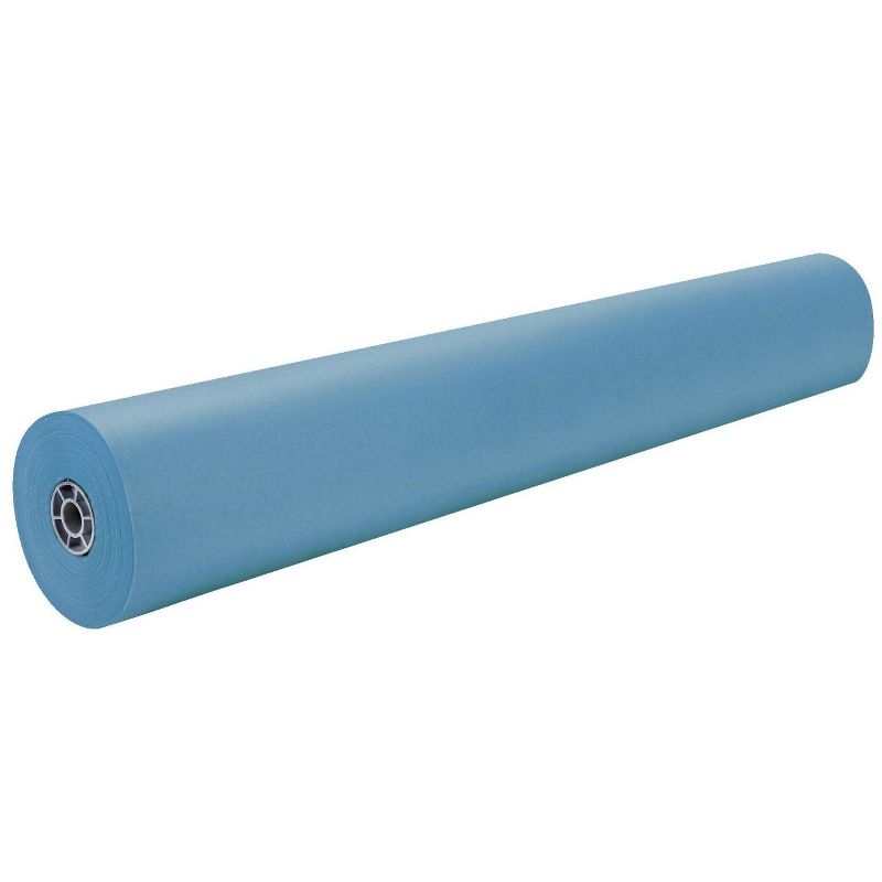 Rainbow Duo-Finish Kraft Paper Roll, 40 lb, 36 Inches x 1000 Feet, Brite Blue