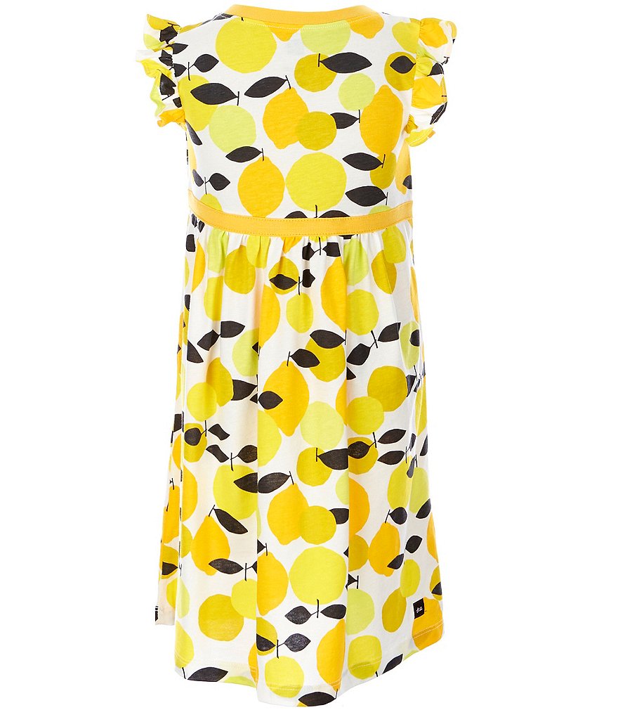 Tea Collection Little Girls 2-6 Lemon Babydoll Dress