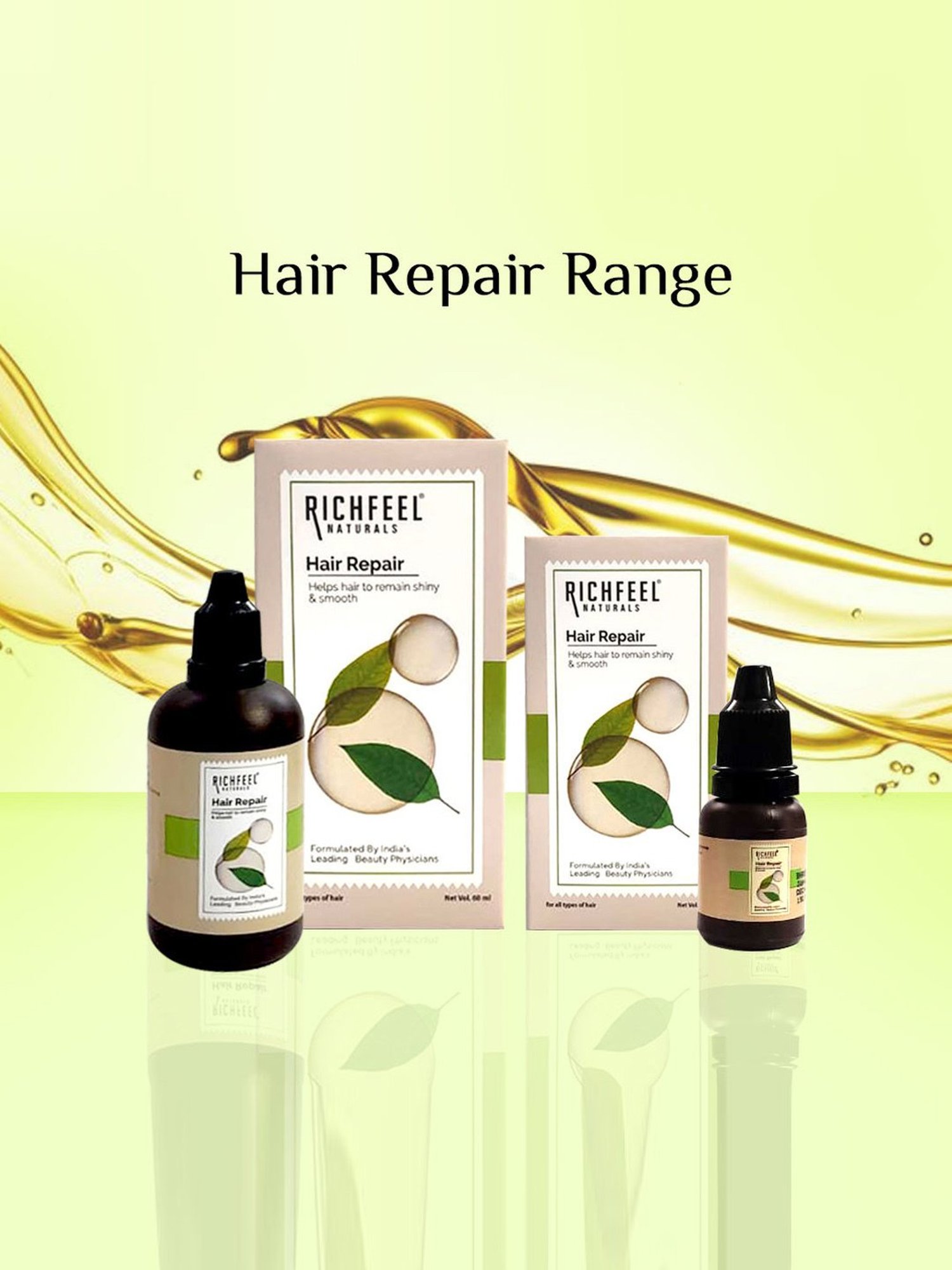 Richfeel Hair Repair Serum - Pack of 3