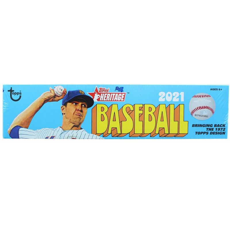 Topps MLB 2021 Baseball Topps Heritage Hobby Box | 24 Packs