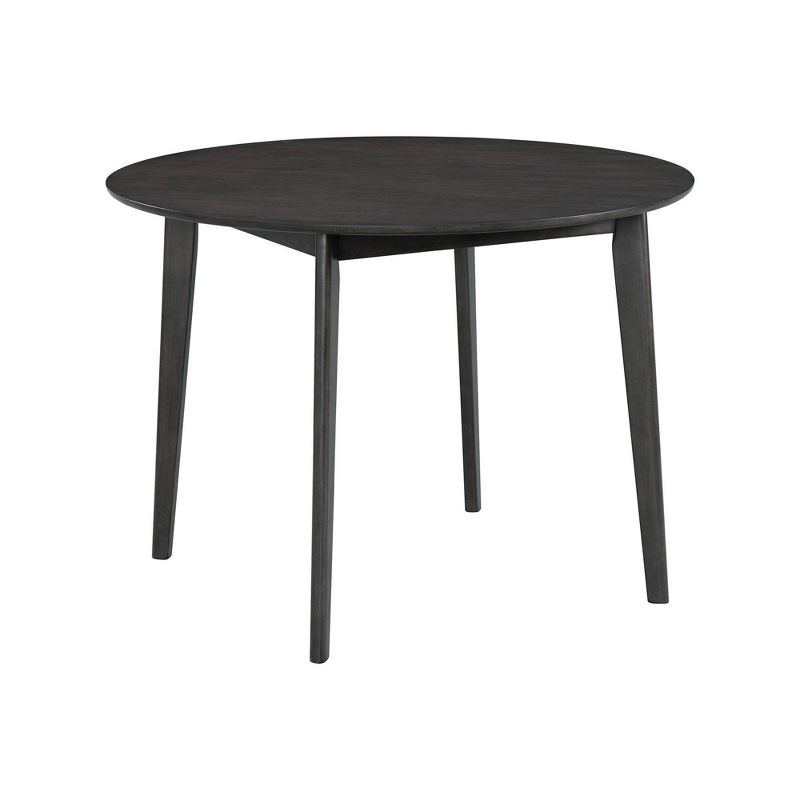 5pc Vail Round Dining Set Navy/Brown - Picket House Furnishings