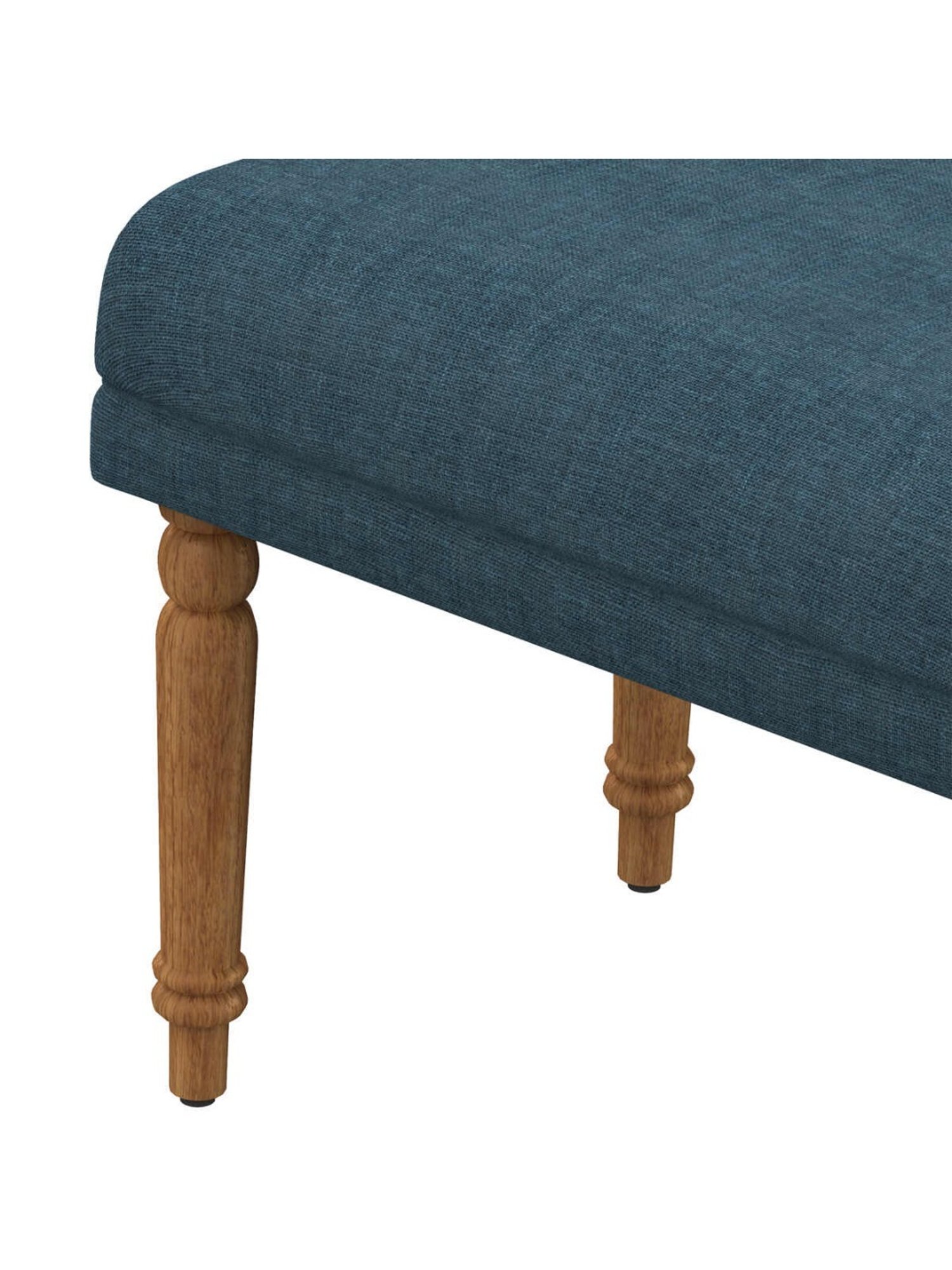 Chumbak Jodhpur Sailor Solid Blue Sheesham Wood Bench