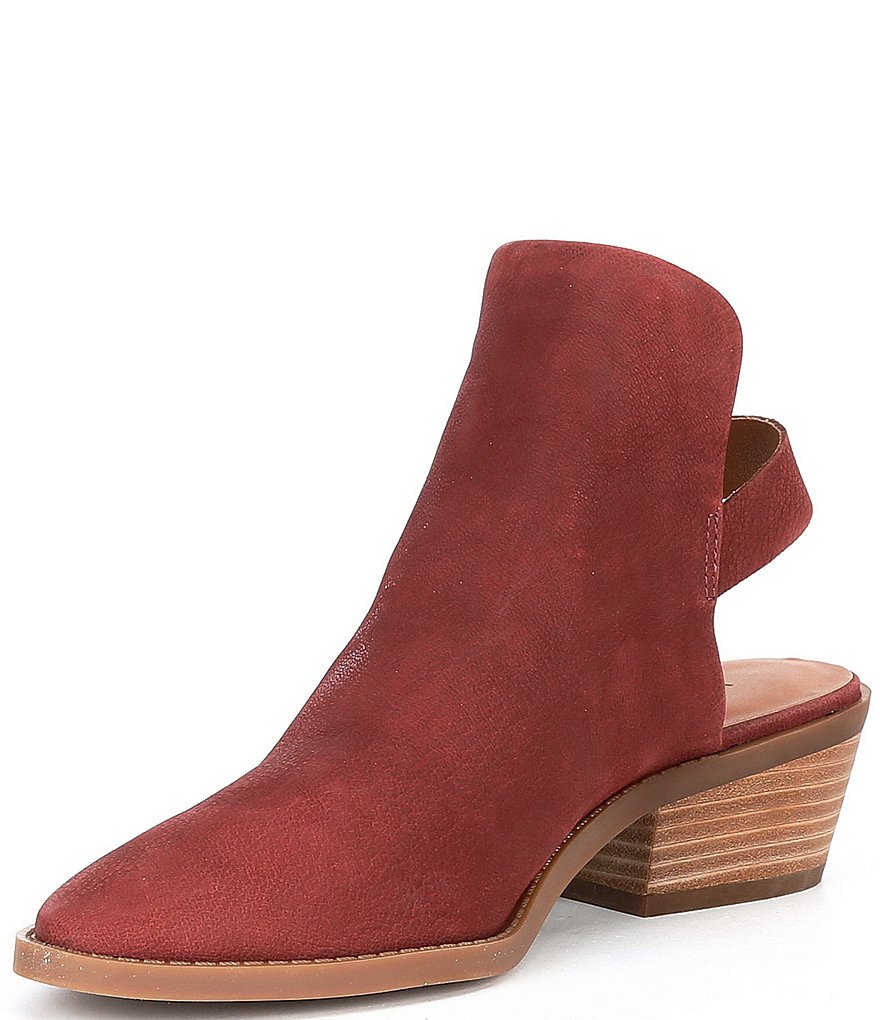 Lucky Brand Farryn Nubuck Slingback Low Heel Shooties